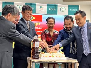 東ティモール民主共和国特命全権大使が来学されました